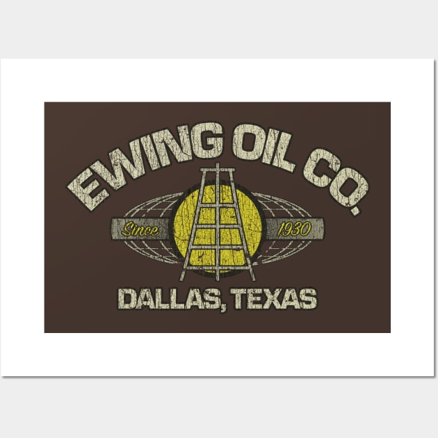 Ewing Oil Company 1930 Wall Art by JCD666